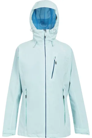 Regatta Dames Birchdale Waterdichte Shell Jas (Gebleekt Aqua)