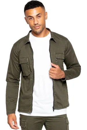 Enzo | Heren cargo-overshirtjack