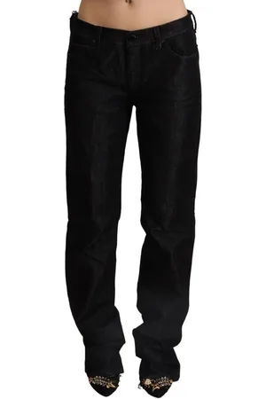 ERMANNO SCERVINO Katoenen Denim Rechte Jeans