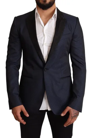 Dolce & Gabbana Slim fit wollen blazerjasje