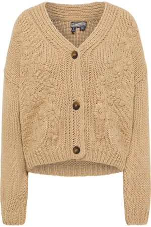 Dreimaster Vest met knopen Dames donker