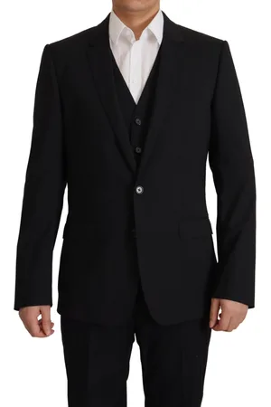 Dolce & Gabbana Luxe Italiaans Kostuum Jasje Vest Set