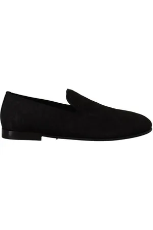 Dolce & Gabbana Jacquard Slippers Flats