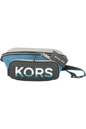 Michael Kors Geborduurd Logo Utility Belt Bag In Leer
