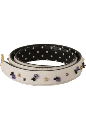 Dolce & Gabbana Leren tas schouderriem met kristallen