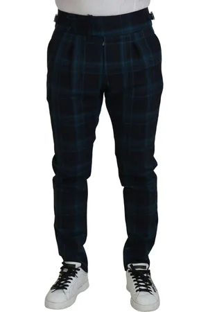Dolce & Gabbana Geruite wollen broek
