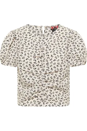 myMo Blouse shirt Dames wolwit