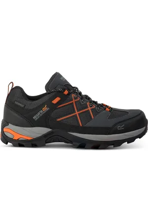 Regatta Heren Samaris III Laag Loopschoenen (Graniet/Blazuur Oranje)