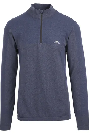 Trespass Heren Timson Naadloos Actief Top (Marine Marl)