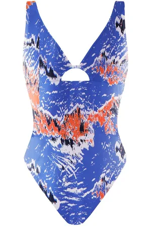 GymShark Milieuvriendelijk Damesbadpak Blauw/