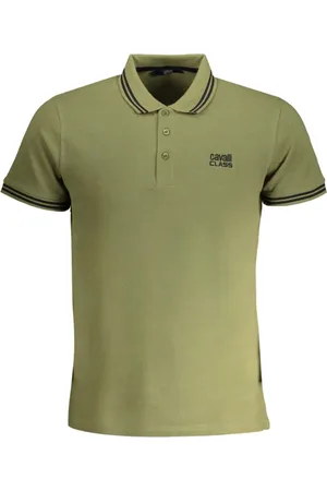 Roberto Cavalli Poloshirt met getipte kraag en logo