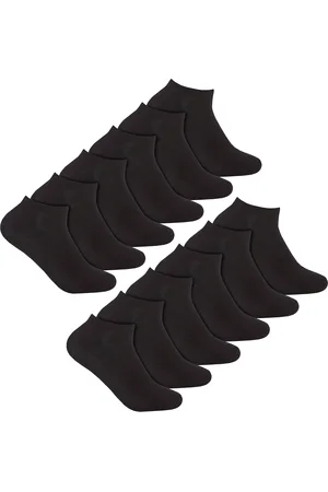 Sock Snob 12 Paar Multiverpakking Dames BamboeTrainer Sokken | Ademende lichtgewicht gedempte laag uitgesneden sokken