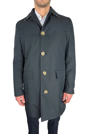 Aquascutum Klassiek marineblauw katoenen jack