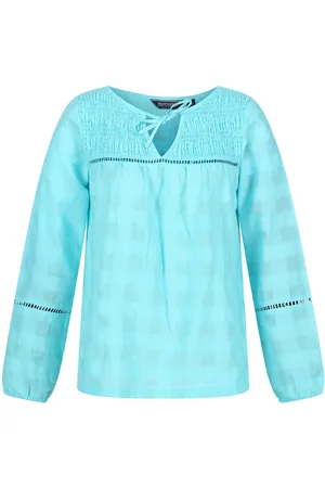 Regatta Dames/dames Calluna Blouse met lange mouwen (Zeegezicht)