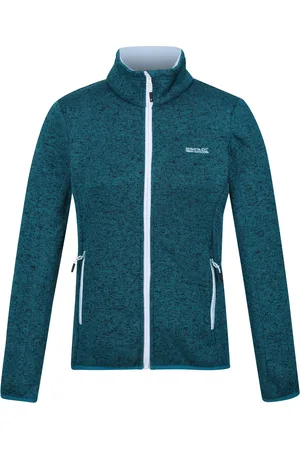 Regatta Dames/Dames Newhill Marl Full Zip Fleecejack (Donkere Cerise)
