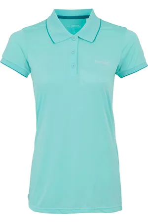 Regatta Dames/dames Remex II Polo Hals T-Shirt (Aruba Blauw Effen)