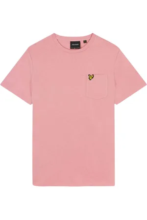 Lyle & Scott Palmroze T-shirt met zak op de borst