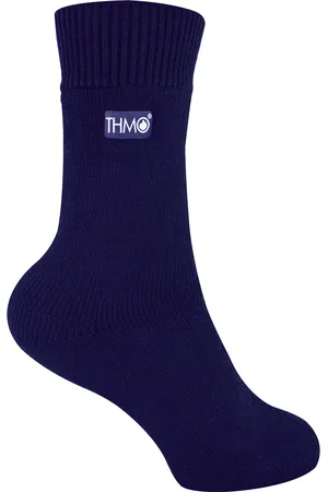 THMO Thermisch gevoerde kindersokken voor de winter - Marine