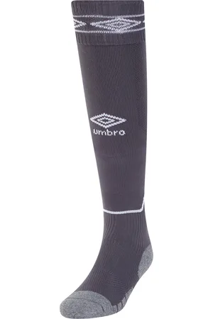 Umbro Diamanten voetbalsokken voor kinderen (Koolstof/Wit)