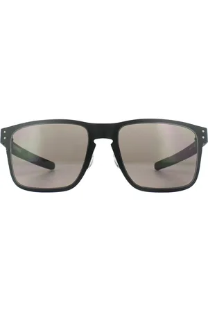 Oakley Zonnebril Holbrook Metal OO4123-11 Matt Black Prizm Gray