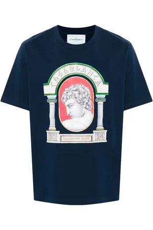 Casablanca La Medaille Bedrukt T-shirt in