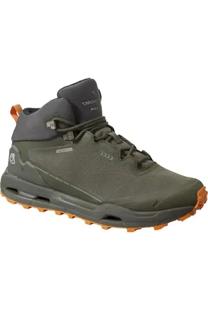 Craghoppers Heren Adflex Enkellaarzen (Midden Khaki/Magma Oranje)