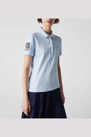 Lacoste Dames x Club Med Katoenen Poloshirt in