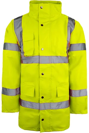 Dickies Motorway Safety Heren Gele Waterdichte Jas