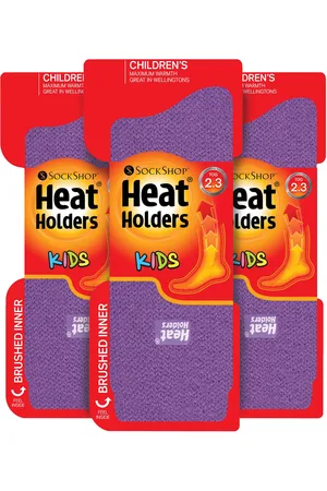 Heat Holders Set van 3 thermo wintersokken voor kinderen