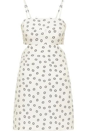 myMo Mini-jurk Dames wolwit