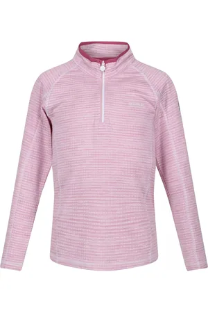 Regatta Kinderen/Kinderen Berley Half Zip Top met lange mouwen (Geurige sering)