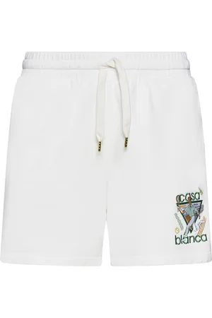 Casablanca Le Jeu Geborduurde Katoenen Sweatshort in