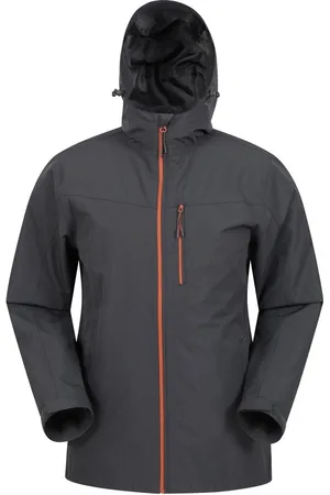 Mountain Warehouse Heren Brisk Extreme Waterdicht Jasje (Donkergrijs)