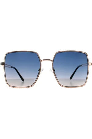 Guess GF0419 28W glanzend rosë blauw gradiënt zonnebril