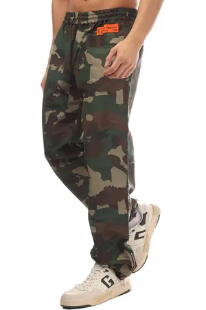 Heron Preston Heren Camo Nylon Track Broek in