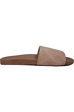 Belang Becoe flache Slingback-Sandale mit Spitze im Ristbereich.