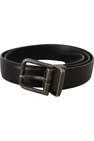 Dolce & Gabbana Logo Metalen Gesp Riem