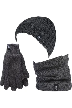 Heat Holders Herenhoed, nekwarmer handschoenen set