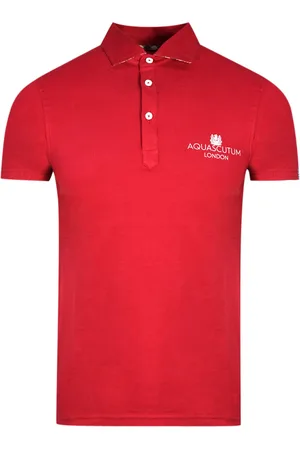 Aquascutum London vet logo poloshirt