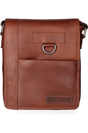 Hillburry Schoudertas Heren BROWN