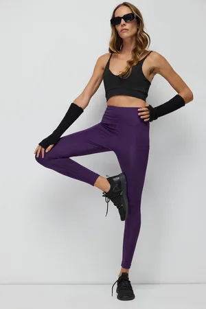 No Matter What Apparel Zijzak Detail Leggings