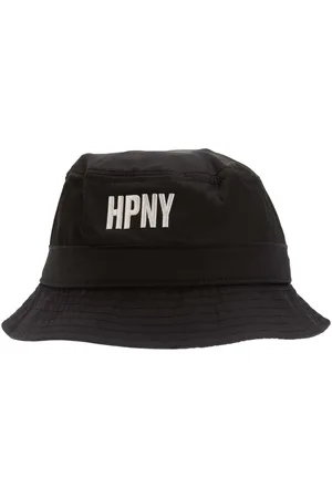 Heron Preston Accessoires HPNY geborduurde nylon emmerhoed in -wit