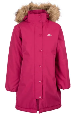 Trespass Meisjes Astound TP50 Waterdichte Jas (Bes)