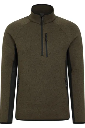 Mountain Warehouse Heren Treston Fleece Top ( Groen)