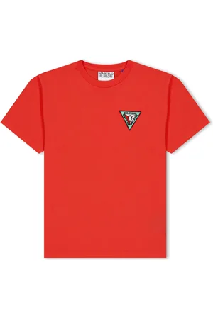 MARCELO BURLON Juniors Multicolour Patch T-shirt voor jongens in