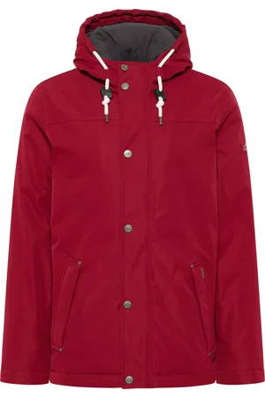Icebound Gewatteerd winterjack Klima Iglo Heren donkerrood