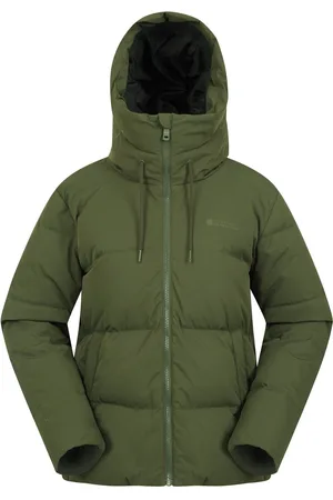 Mountain Warehouse Dames/Dames Cosy Extreme Korte Donzen Jas (Groen)
