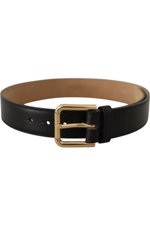 Dolce & Gabbana Klassieke Lederen Riem Met Gesp In De Taille