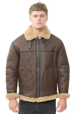 Infinity Heren B3 Shearling schapenvacht pilotenjack-Gloucester