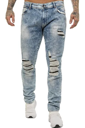 Enzo Skinny stretch-denimjeans voor heren